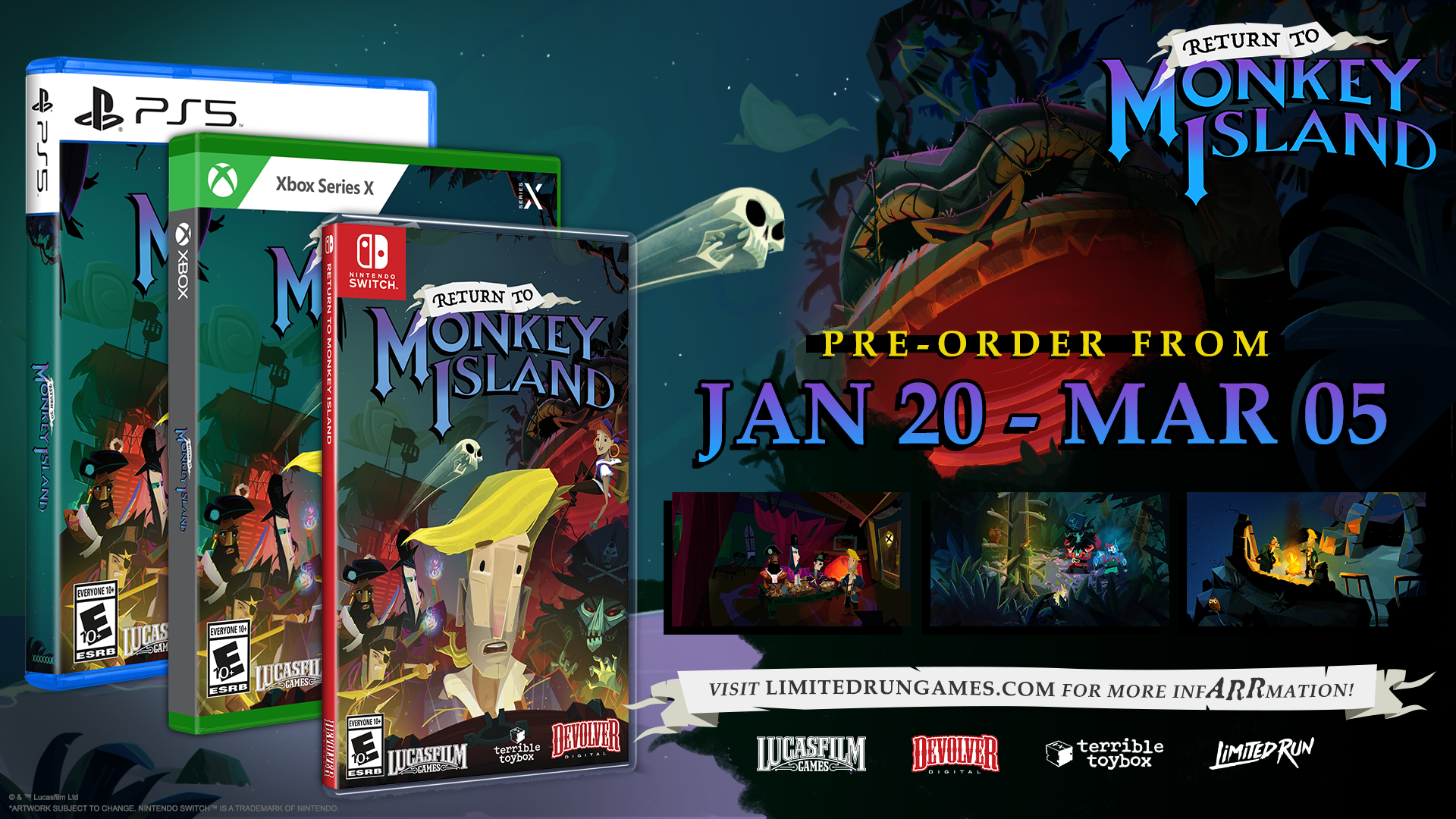 Return to Monkey Island (Switch)