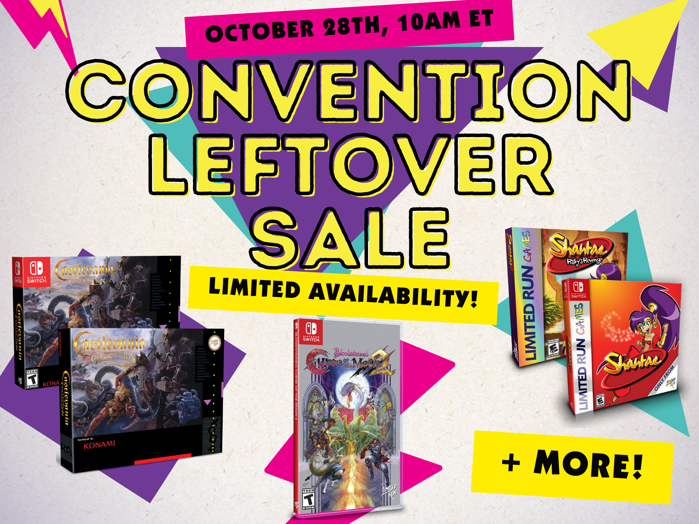 Switch Limited Run #106: Castlevania Anniversary Collection Convention Exclusive