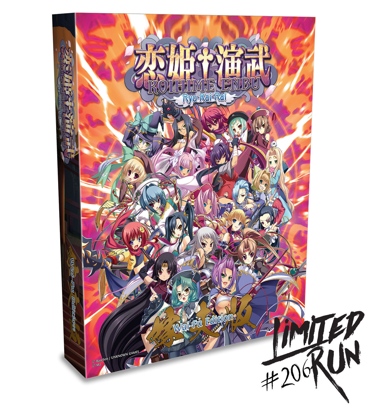 Limited Run #206: Koihime Enbu RyoRaiRai Wai-Fu Edition (PS4)