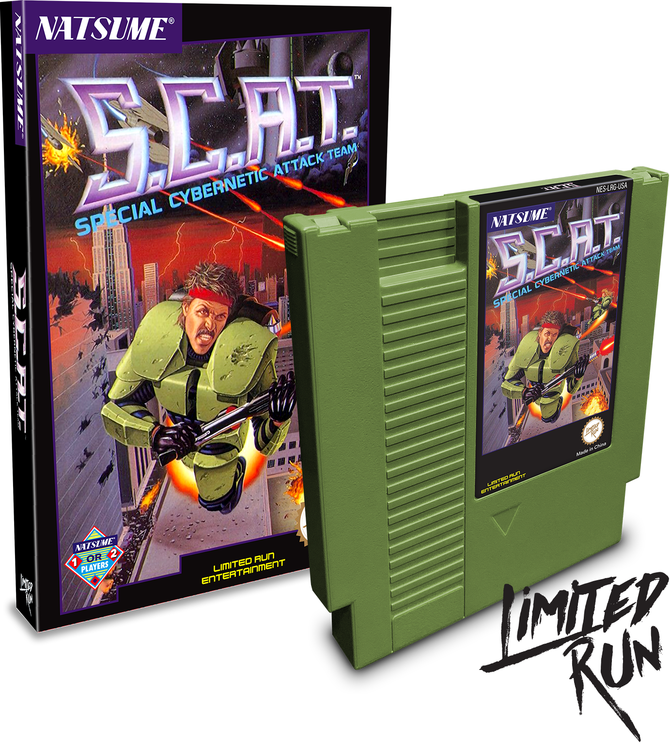 S.C.A.T.: Special Cybernetic Attack Team (NES)