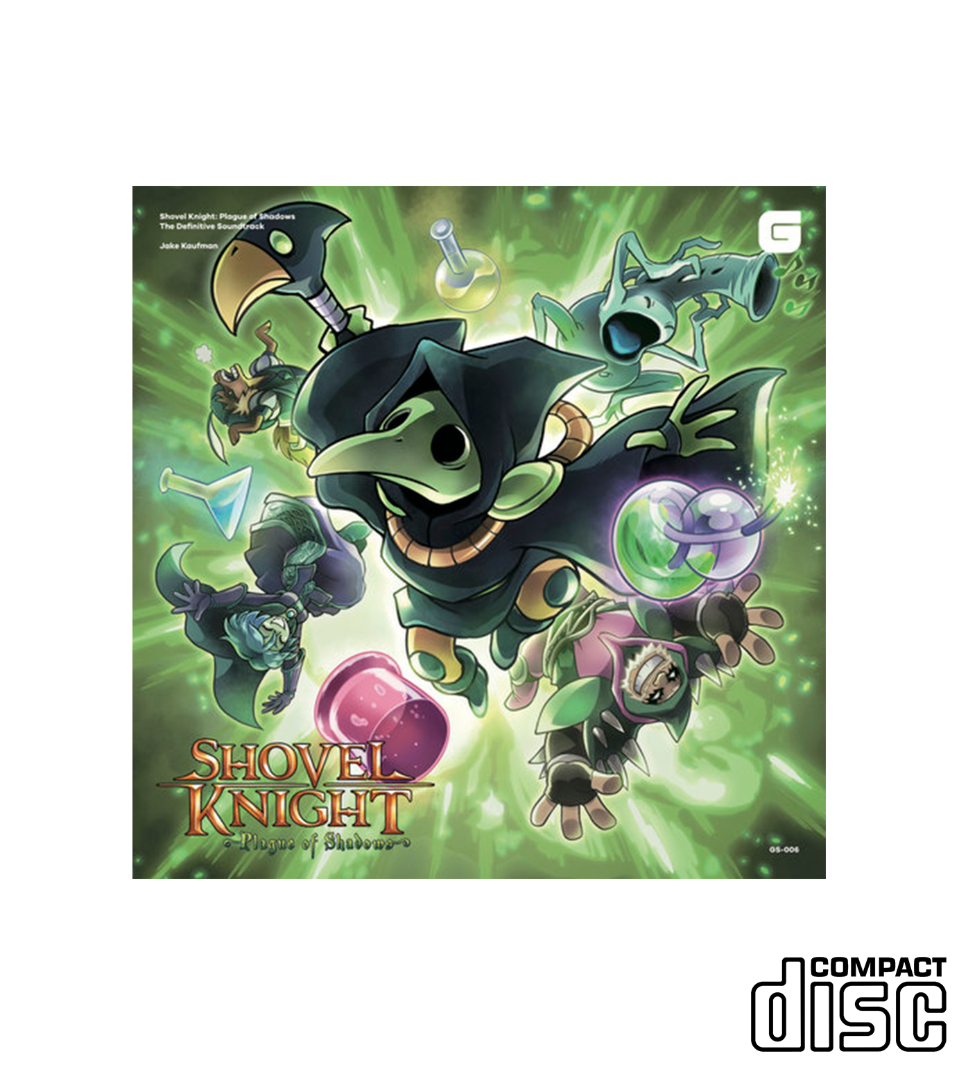 Shovel Knight: Plague of Shadows The Definitive Soundtrack (CD or Vinyl)