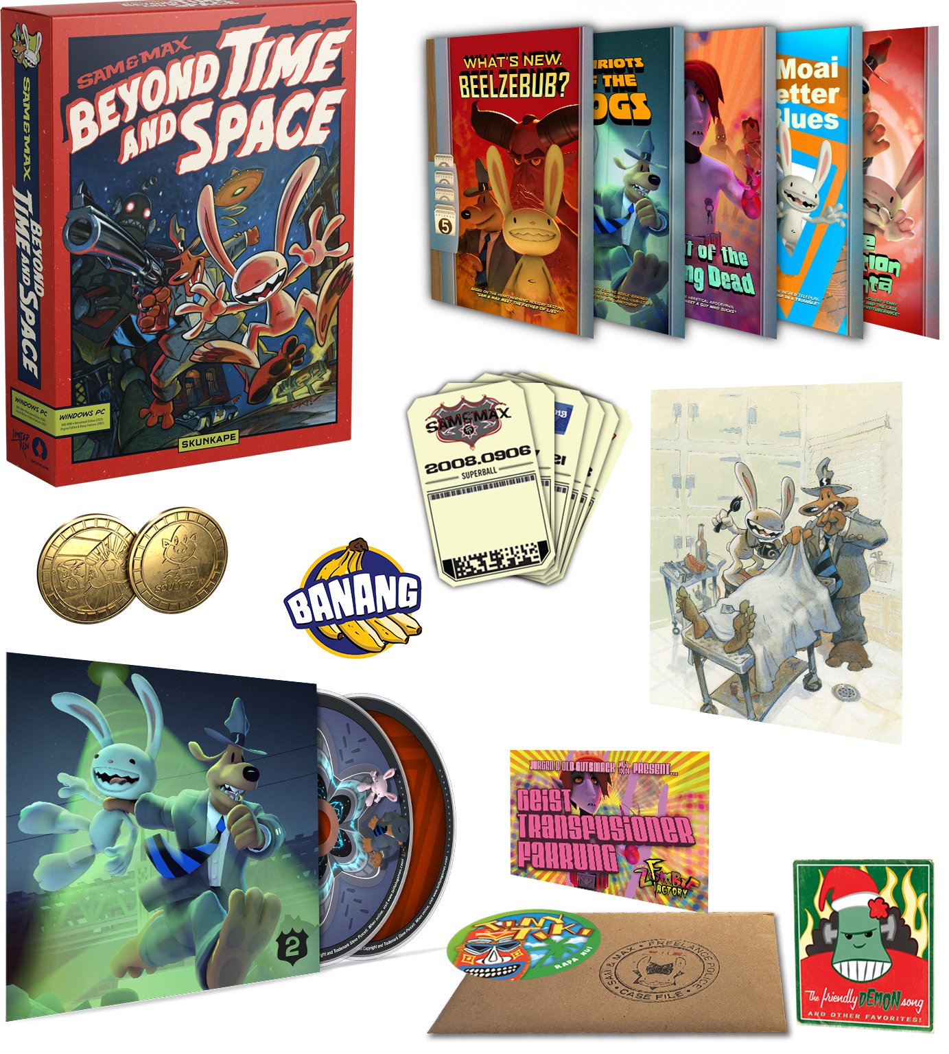 Sam & Max: Beyond Time and Space Collector’s Edition (PC)