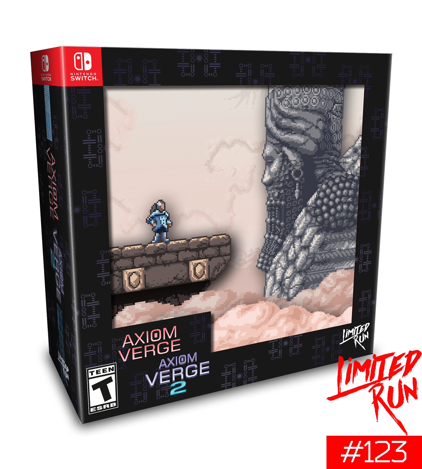 Switch Limited Run #123: Axiom Verge 1 & 2 Double Pack Collector's Edition