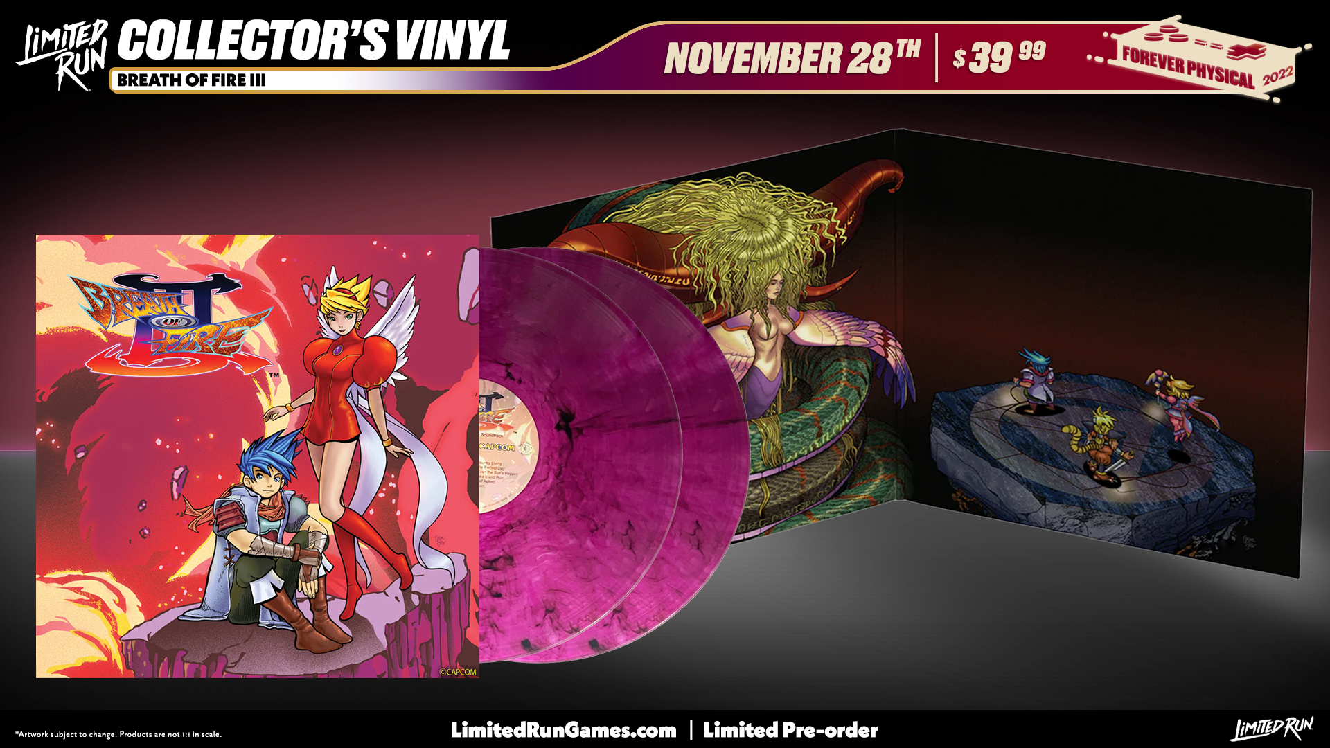 BREATH OF FIRE III  - 2LP Vinyl Soundtrack (Exclusive Variant)