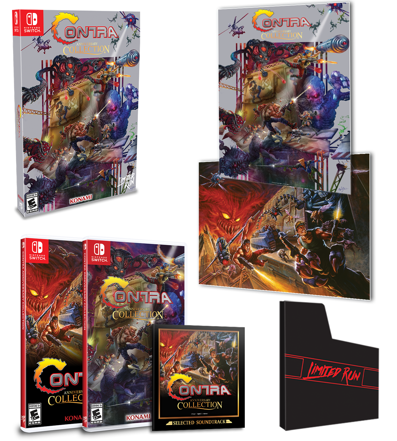 Switch Limited Run #140: Contra Anniversary Collection Classic Edition