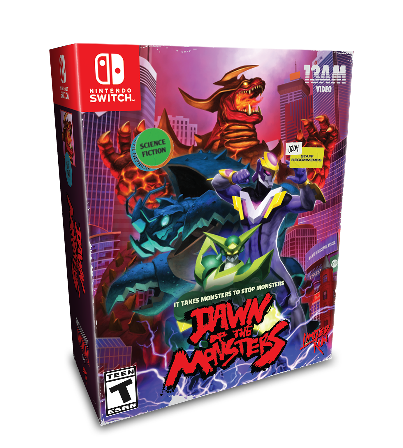 Switch Limited Run #136: Dawn of the Monsters Collector's Edition