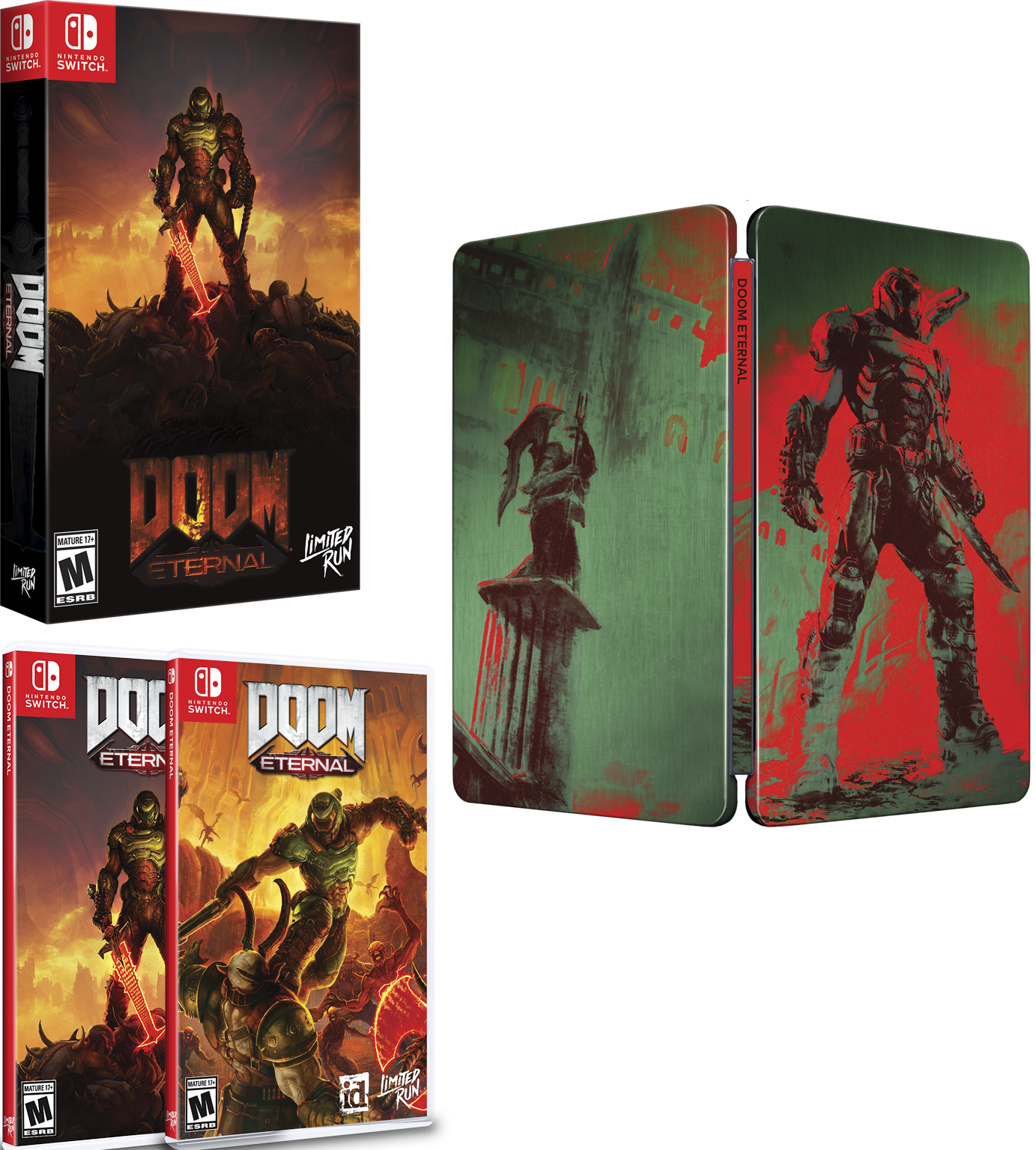 Switch Limited Run #154: DOOM Eternal SteelBook Edition