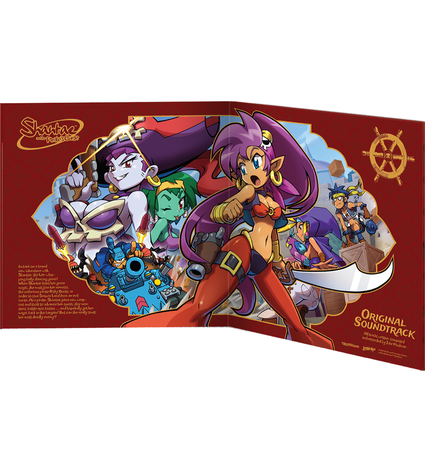 Shantae and the Pirate's Curse - 2LP Vinyl Soundtrack