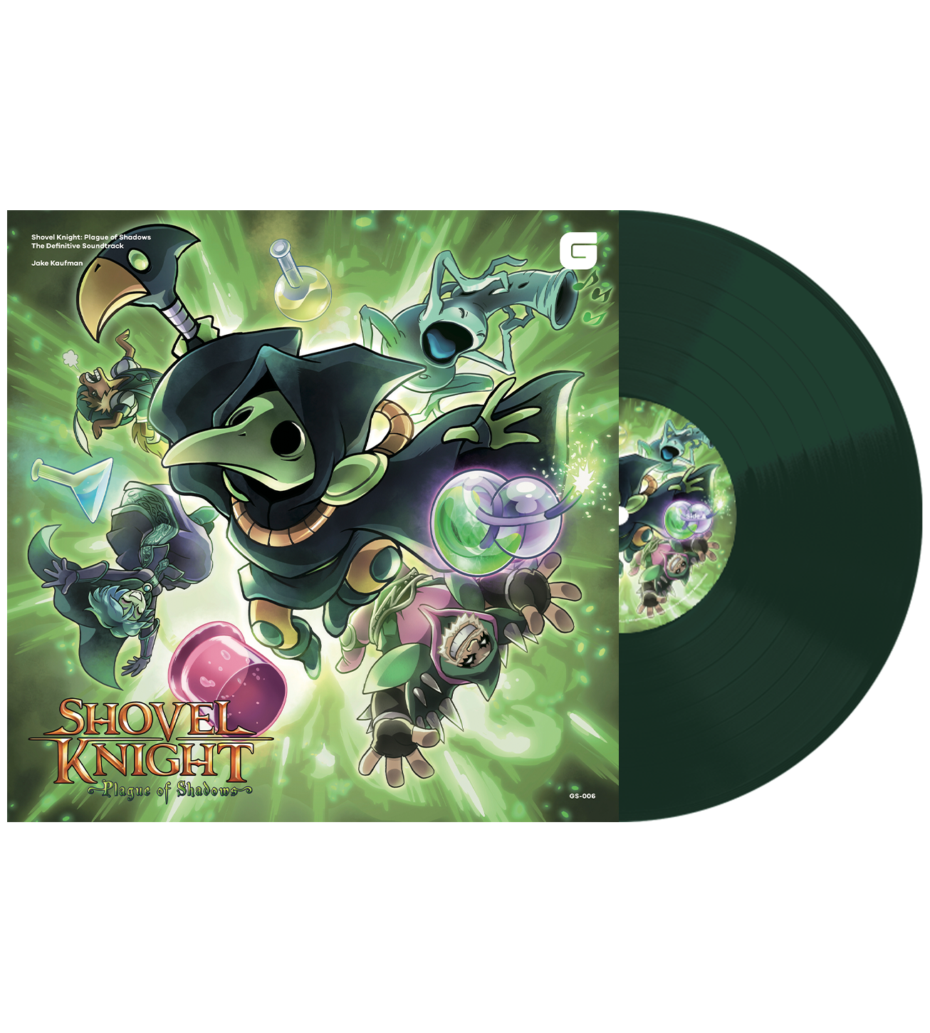 Shovel Knight: Plague of Shadows The Definitive Soundtrack (CD or Vinyl)