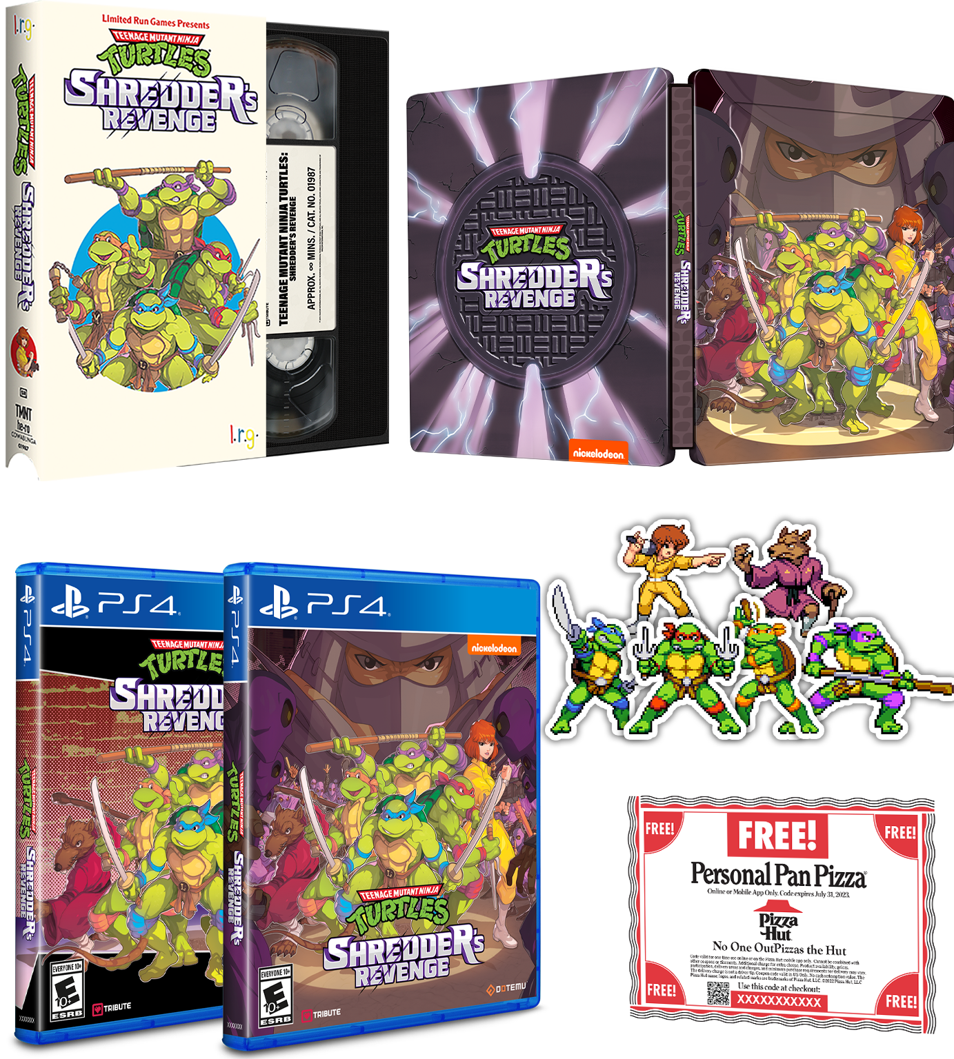 Teenage Mutant Ninja Turtles: Shredder's Revenge Classic Edition (PS4)