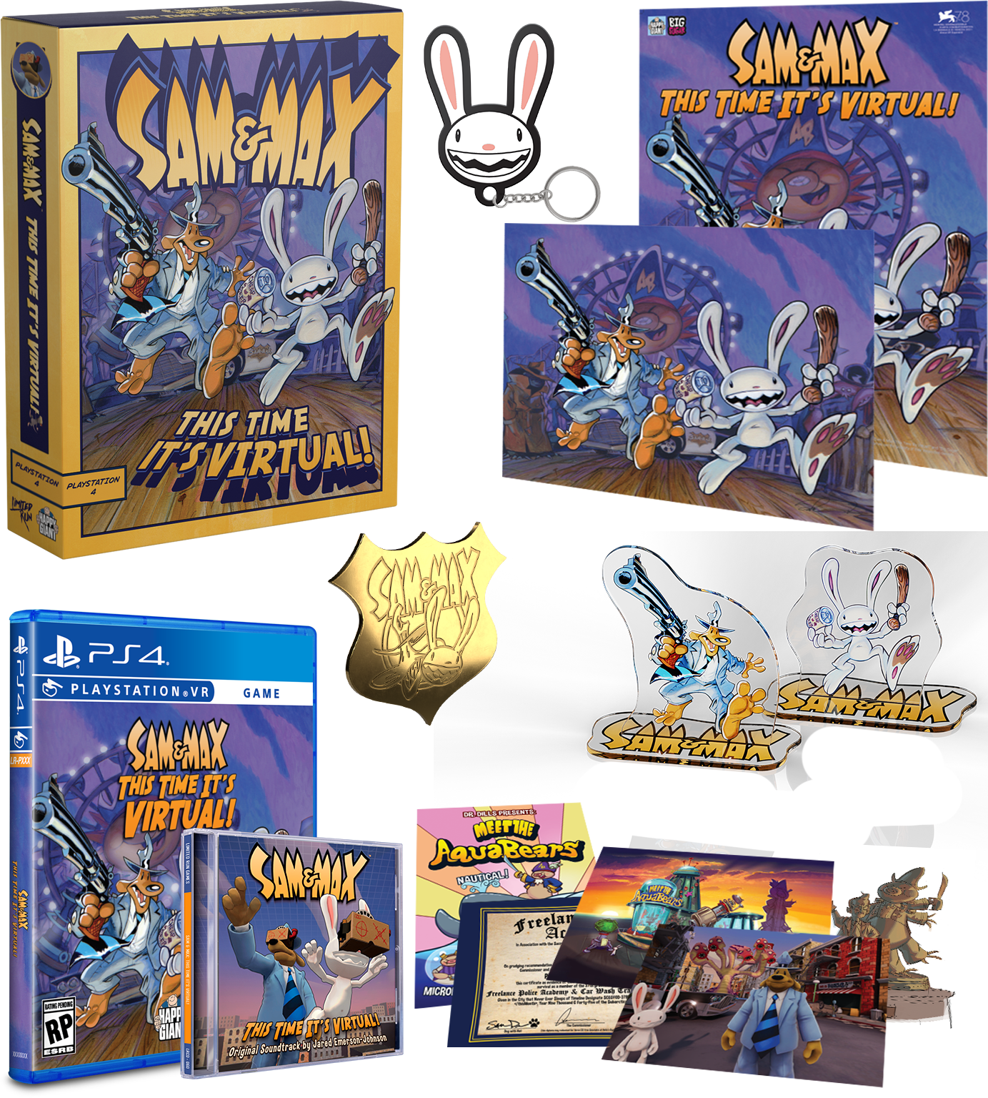 Limited Run #459: Sam & Max: This Time It's Virtual! Collector’s Edition (PSVR)