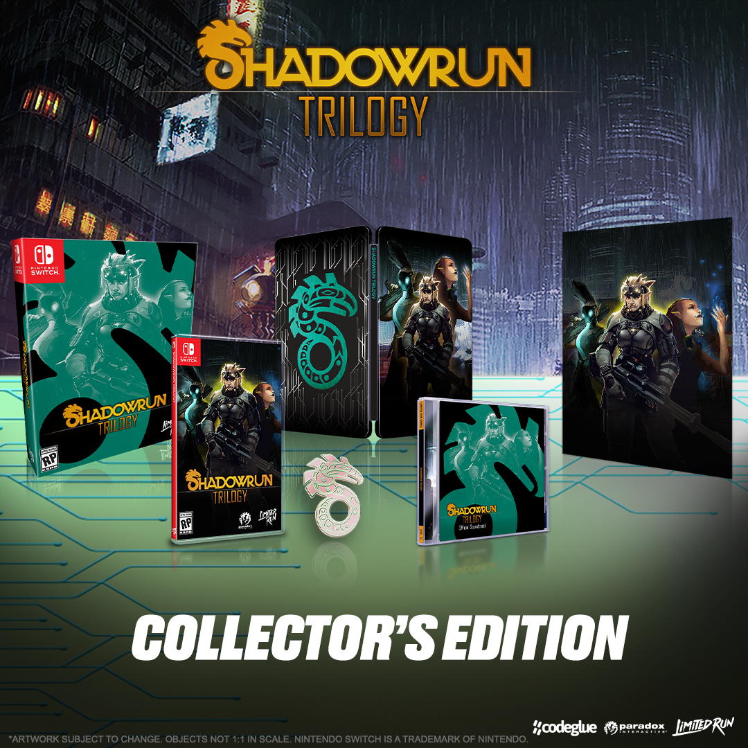 Switch Limited Run #163: Shadowrun Trilogy Collector's Edition