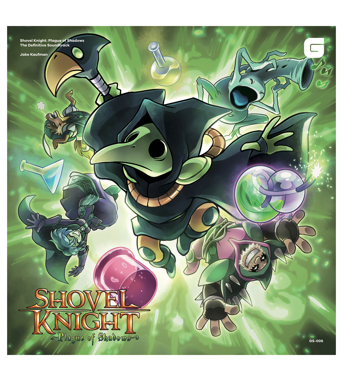 Shovel Knight: Plague of Shadows The Definitive Soundtrack (CD or Vinyl)