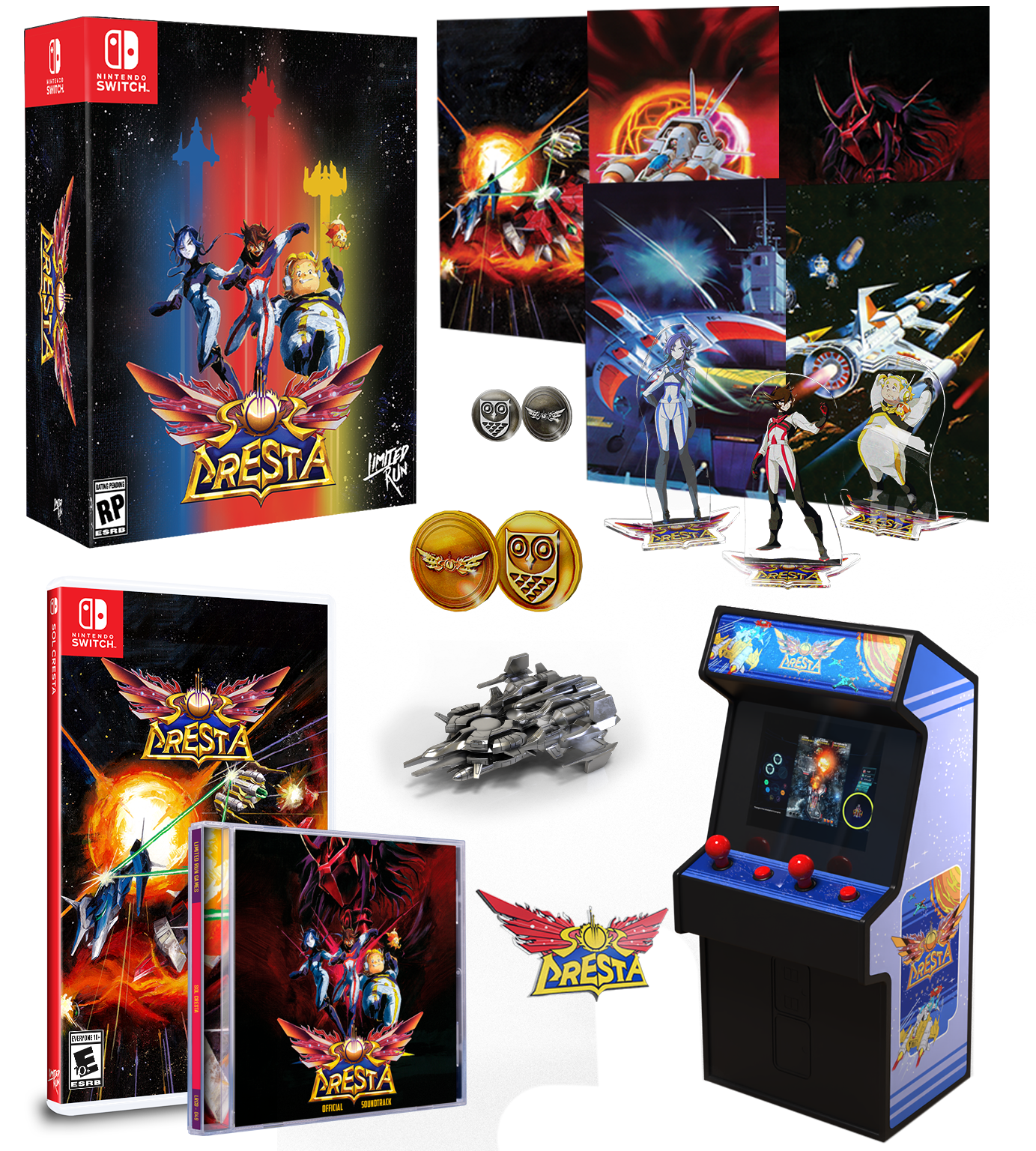 Switch Limited Run #141:  SOL CRESTA Dramatic Edition Collector's Package