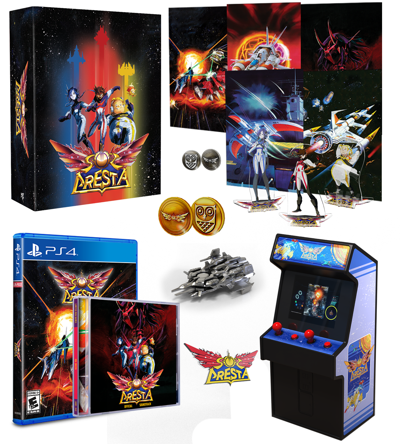 Limited Run #447:  SOL CRESTA Dramatic Edition Collector's Package (PS4)