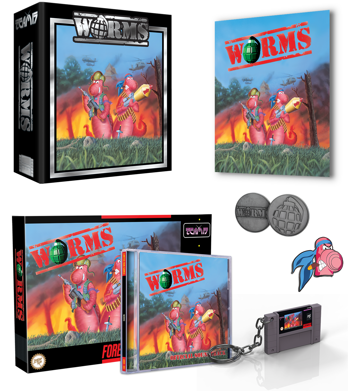 Worms Collector's Edition (SNES)